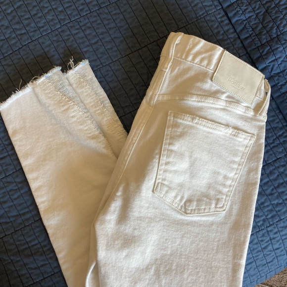 MOUSY VINTAGE BURNSIDE WHITE SKINNY JEANS SIZE 26 - $95 - Picture 4 of 16